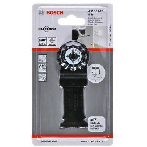 Bosch potopni žagin list Starlock BIM AIZ 32 APB Wood and Metal 50 x 28 mm 2608661644 Cene