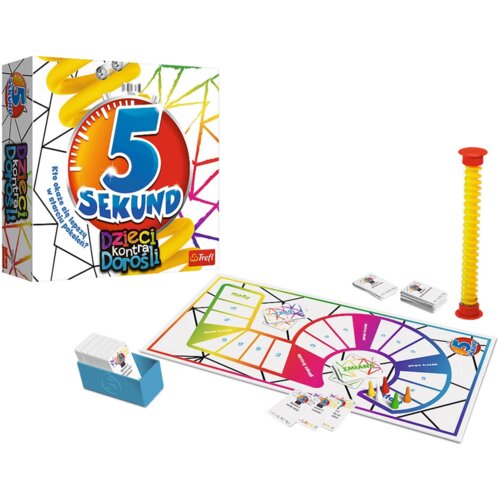  Board Game 5 Seconds Kids vs Adults Trefl 02120 Cene