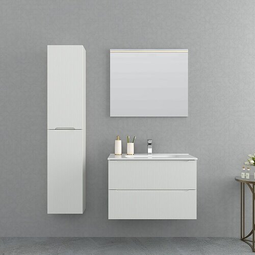  Kupaonski ormarić za ugradbeni umivaonik Lote (Š x D x V: 80 x 46 x 55 cm, Bijela) Cijene