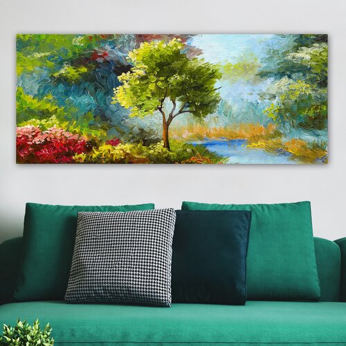 Opviq slika na platnu 50x120cm Cene