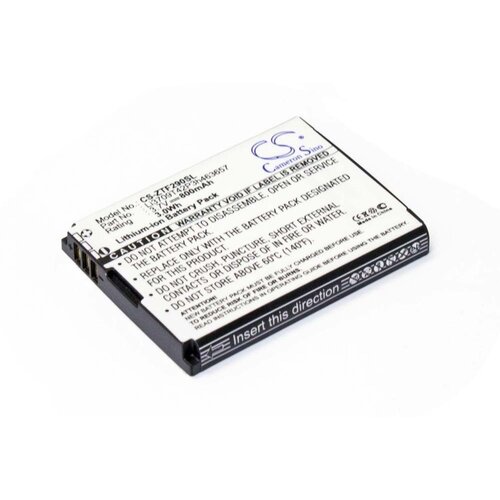 VHBW Baterija za ZTE F290 / N281 / Z221, 800 mAh Slike