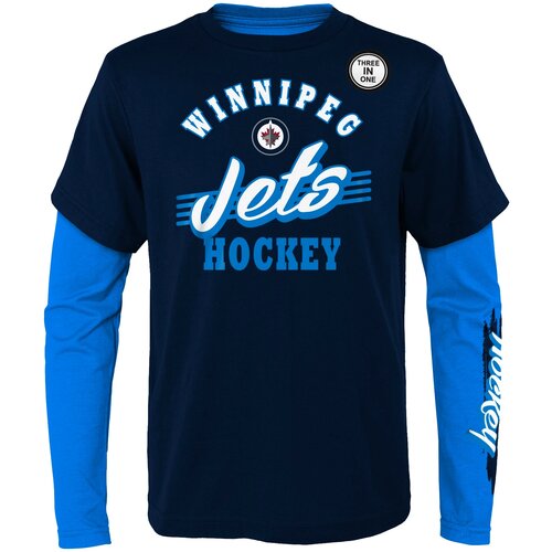 Outerstuff Dětské tričko TWO MAN ADVANTAGE 3 IN 1 COMBO WINNIPEG JETS Slike