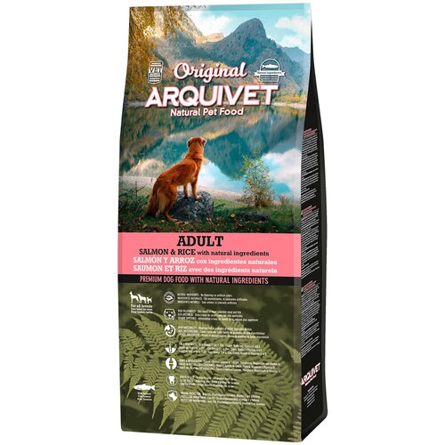  Arquivet Original Dog Adult losos i riža - 2 x 12 kg Slike