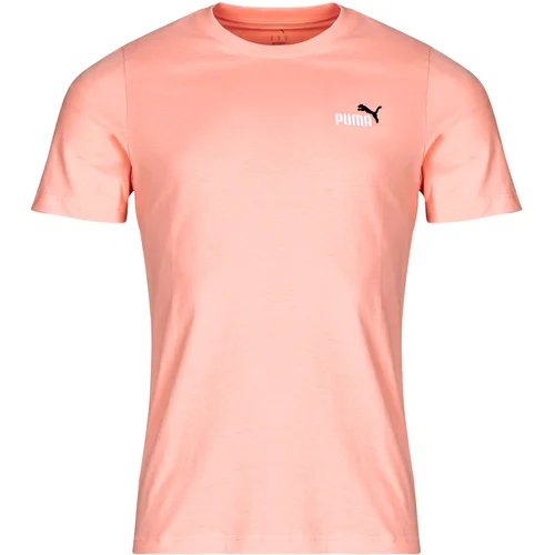 Puma Majice s kratkimi rokavi ESS 2 COLOR SMALL LOGO TEE Rožnata