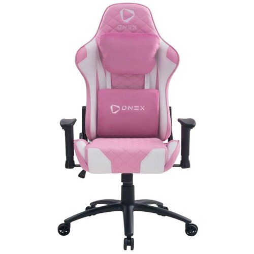 ONEX Stolica GX330-B Pink/White Cene