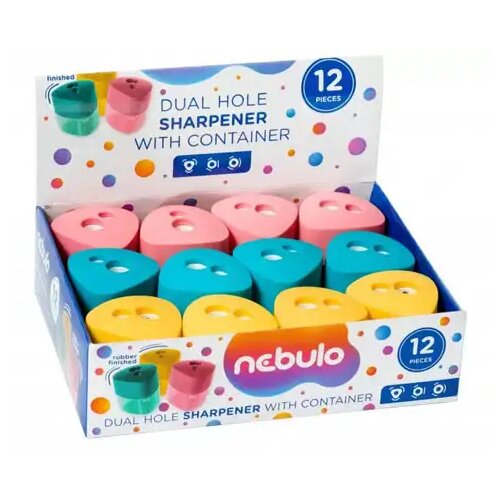NEBULO Šiljilo sa dvije rupe - više vrsta Cene