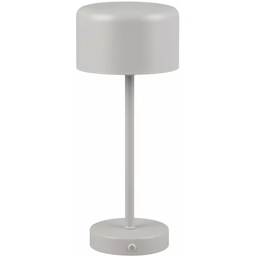 Tri O Svijetlo siva LED stolna lampa s mogućnosti zatamnjivanja (visina 30 cm) Jeff –