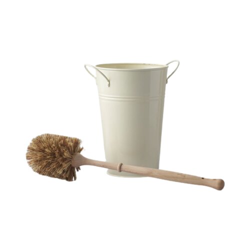 ecoLiving Set WC ščetke in posode - Cream Cene