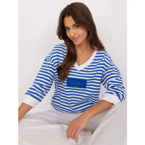 RELEVANCE Blouse-RV-BZ-9579.70-Cobalt