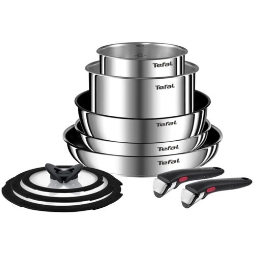 Tefal 11-delni set posod Ingenio Emotion L897SB74 Cene