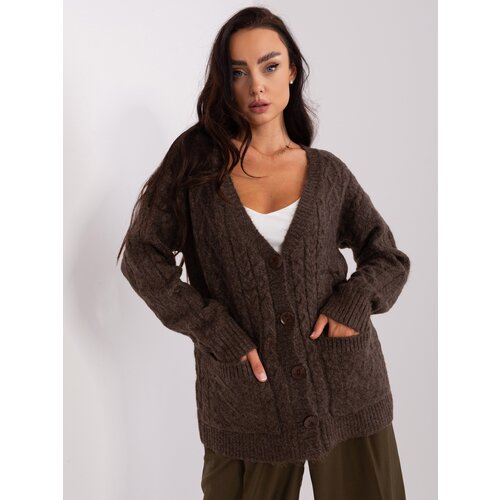 Wool Fashion Italia Sweater-AT-SW-2358.31-brown Cene