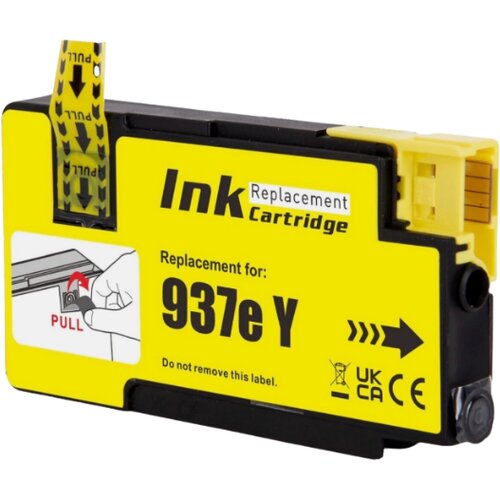  Kartu&scaron;a za HP 937e rumena/yellow (4S6W8NE) - kompatibilna (ne dela na modelih tiskalnikov, ki se končajo na 'e') Cene