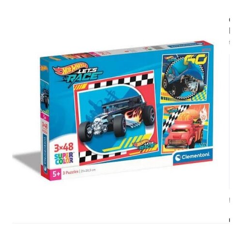 Clementoni puzzle hot wheels 3x48 delova ( CL25313 ) Cene
