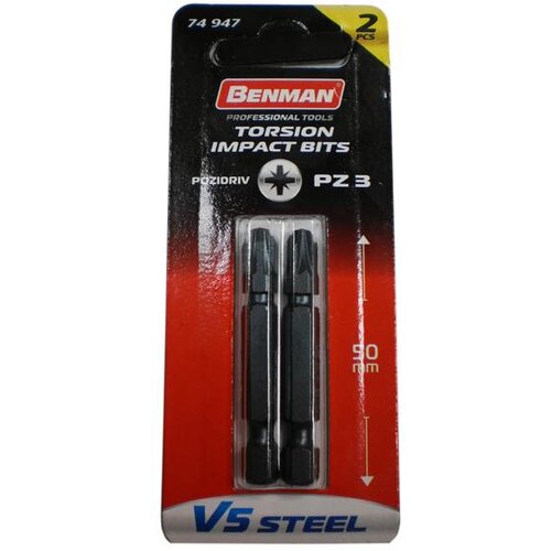 Benman BIT Umetni odvijač PZ 3x25 2/1 Slike