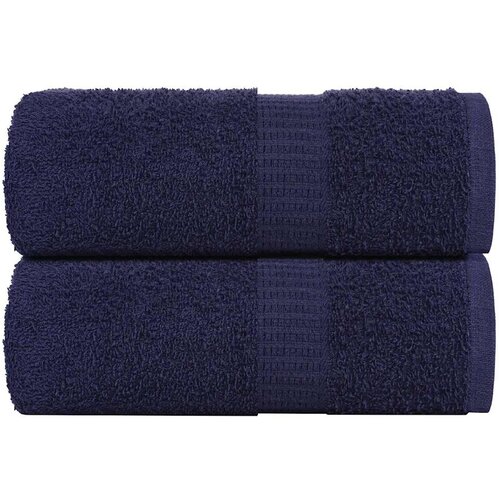 vidaXL Ručnici za goste FROGN 2 kom. tamnoplave boje 30x50 cm 360 g/m² - Modra 30 x 50 cm 2 Cene
