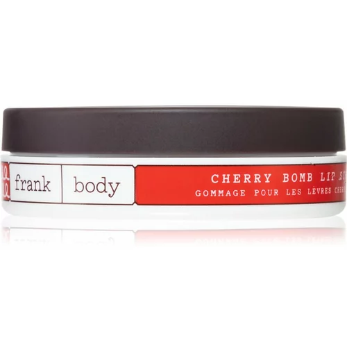 Frank Body Lip Care Cherry Bomb sladkorni piling za ustnice 15 ml