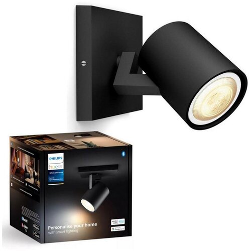 Philips LED prigu&scaron;iva spot svetiljka Hue RUNNER 1xGU10/4,2W/230V crna Cene