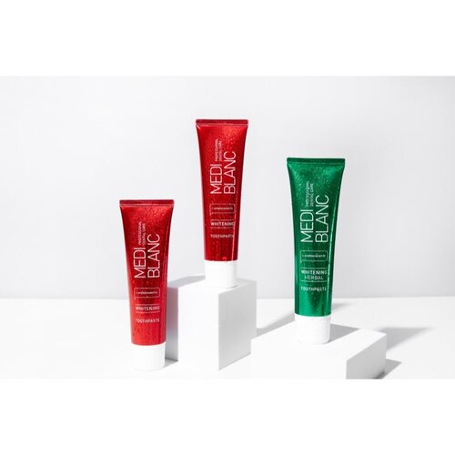 MEDIBLANC Dental Care White Time Set set zobne nege za sijoče bele zobe 3x100 ml Slike