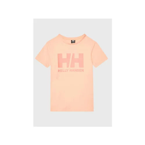 Helly Hansen Majica Logo 41709 Oranžna Regular Fit