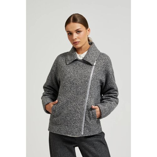 Moodo Women&amp;#039;s zip jacket - gray Slike