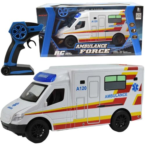Magic Toys RC daljinski upravljač Bijela ambulanta sa svjetlosnim efektima 2,4 GHz 1/12 omjer 30cm Cijene