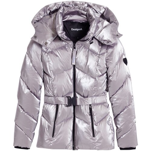 Desigual Jakne PADDED_METALIC 25WWEW29 Rožnata Slike