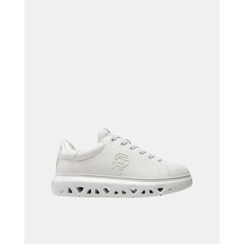 Karl Lagerfeld Nizke superge KL54530 KAPRI KITE Bela Slike