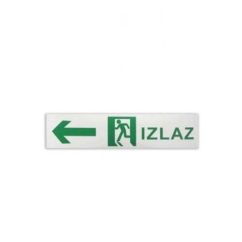  Nalepnica za panik lampu - izlaz desno 221x47mm Cene