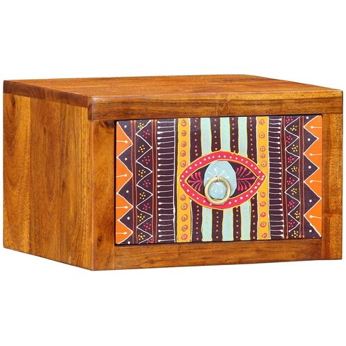  Noćni ormar s ladicama Smeđa 35 x 30 x 22 cm Slike