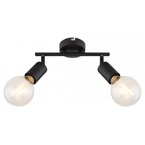Mitea Lighting M190120 crna spot lampa 2xE27 40W Slike