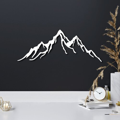 Wallity Zidna dekoracija Mountain-12, 52x20cm, Bela Slike