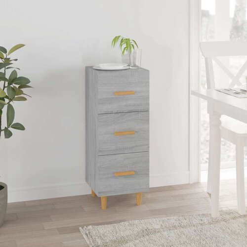  Komoda boja hrasta sonome 34 5x34x90 cm od konstruiranog drva Slike