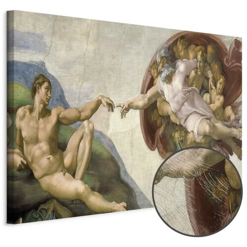  Slika - Michelangelo – The Creation of Adam II 60x40 Premium Print Cene