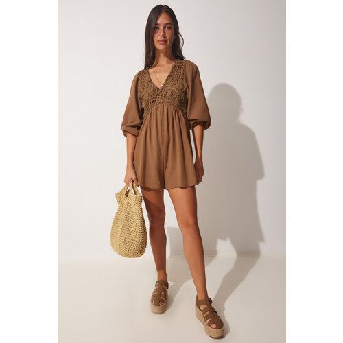  Jumpsuit - Brown - Regular fit Slike