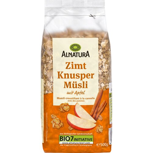BIO hrustljavi muesli s cimetom - 500 g Cene