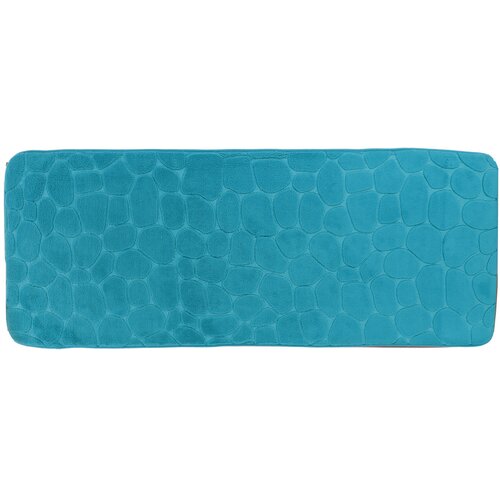  Kupaonski tepih Tendance Pebble 45x120 cm memorijska pjena, plavi Cijene