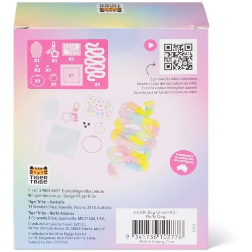 Tiger Tribe Kreativni set Fluffy Dog Slike