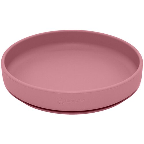 Petite&amp;amp;Mars Silikonski tanjur s vakuumom 6 m+ Take&amp;amp;Match, Dusty Rose Slike