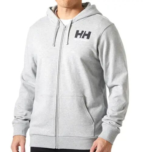Helly Hansen Mu&amp;scaron;ka dukserica Logo FZ, Svetlosiva Slike