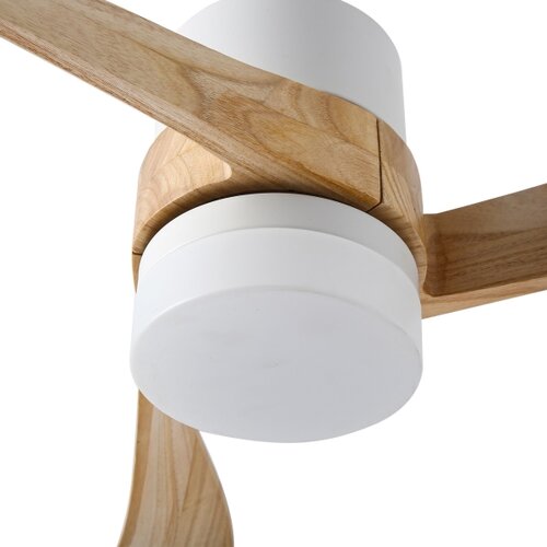  ZEVENTI - LED Plafonski ventilator NATURITO LED/18W/230V Wi-Fi Tuya bela/hrast + daljinski upravljač Slike