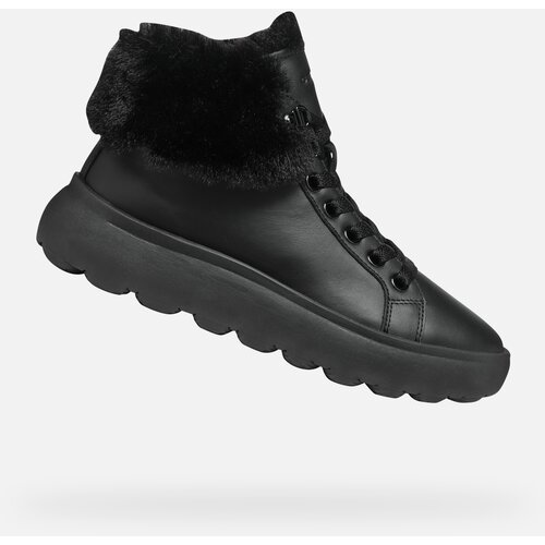 Geox Black women's sneakers Spherica Ec4.1 - Women's Cene