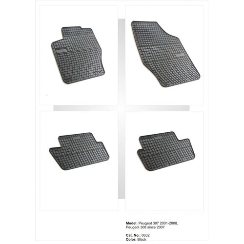 FROGUM Tipske patosnice za Peugeot 307 (01-08) / 308 (08-13) / Citroen C4 1 /2 (04-15) Cene