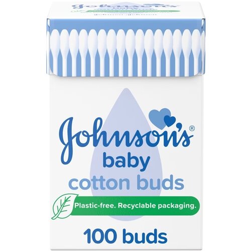 Johnson's Baby štapići za uši 100 komada Cene