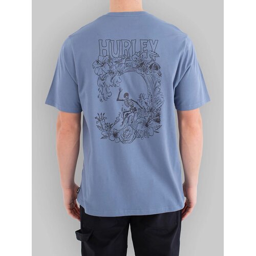 Hurley Printing Press Species T-Shirt grey teal Slike