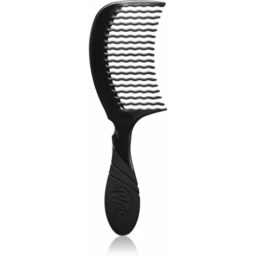 Wet Brush Pro Detangling Comb glavnik za lase za lažje česanje las Black 1 kos