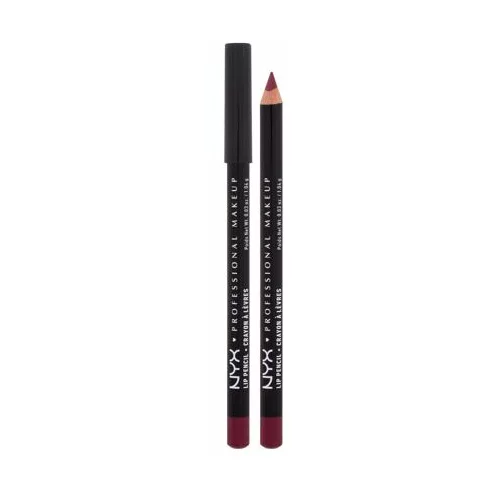 NYX Professional Makeup Slim Lip Pencil črtalo za ustnice 1 g odtenek 812 Plum