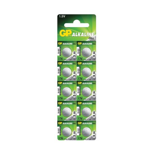 Gp 1x10 GP Alkaline LR44, 76A V13GA 1,5V Slike