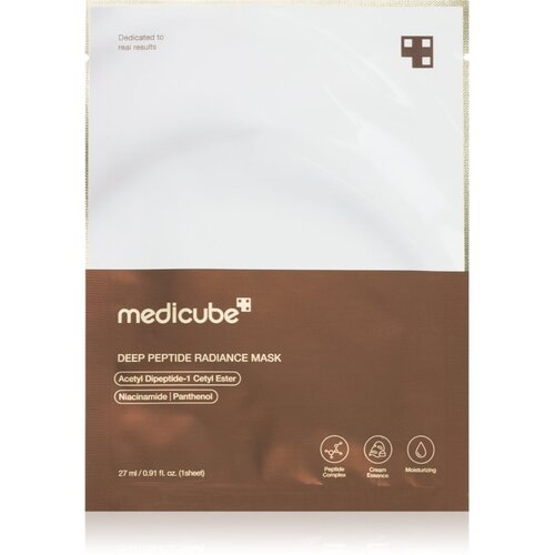 MEDICUBE Deep Peptide Radiance Mask hidratantna sheet maska za povećanje elastičnosti kože 27 ml Cijene