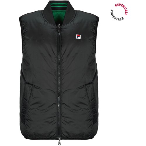 Fila Puhovke MILANO REGULAR REVERSIBLE LIGHTWEIGHT VEST Črna Slike