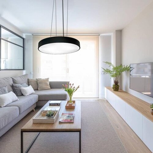  LED luster na sajli LED/35W/230V 4000K prečnik 60 cm Slike